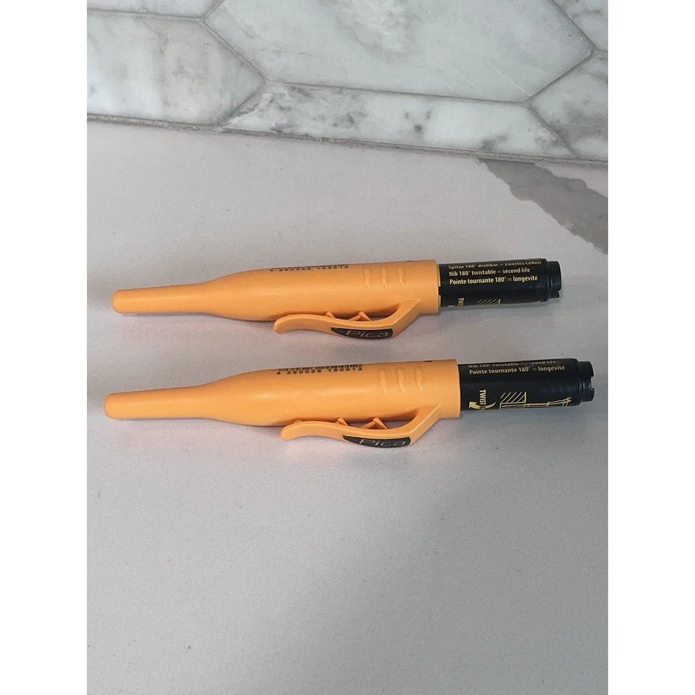 Pica INK Deep Hole‎ Marker, Black Set Of 2